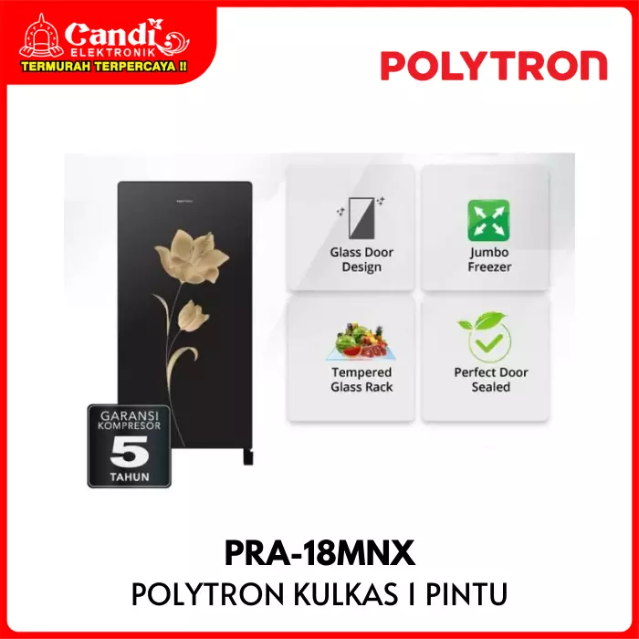 KULKAS 1 PINTU POLYTRON